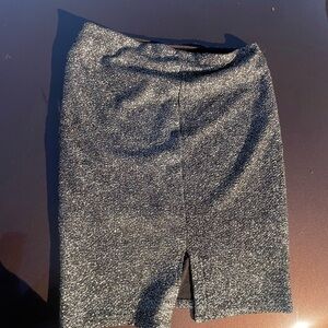 Elegant Black and Gold sWomen's Skirt